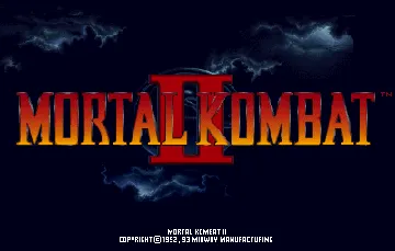 Mortal Kombat II (rev L3.1) screen shot title